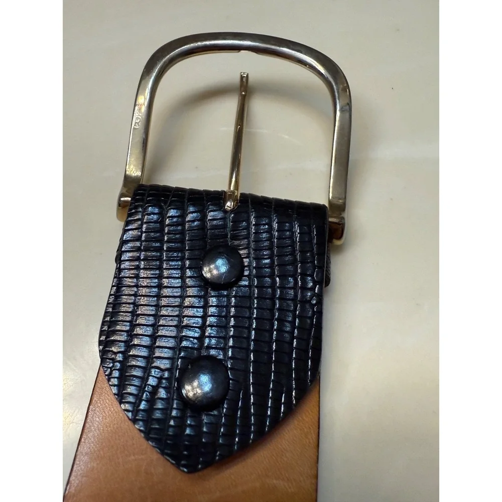 Ceintures black genuine